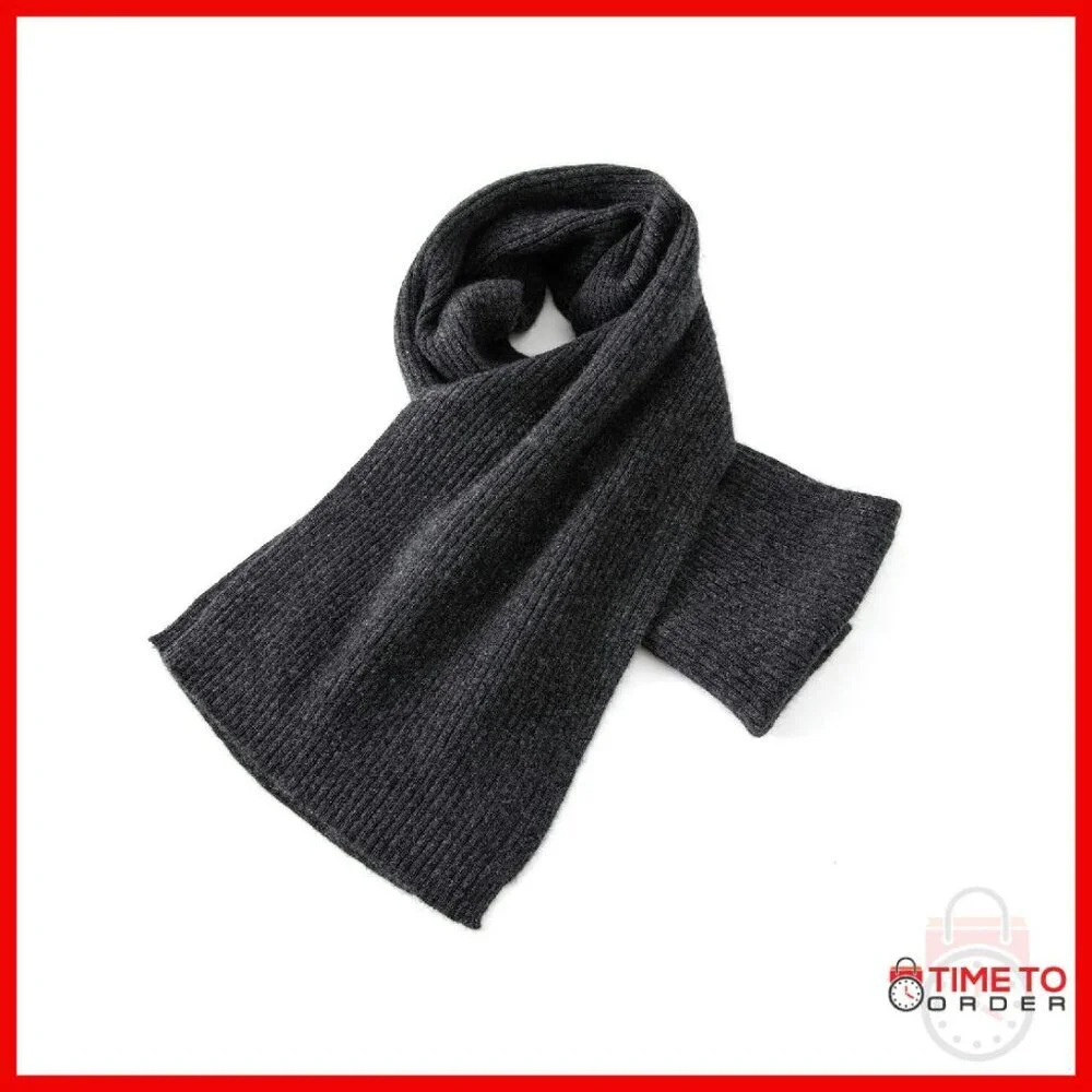 Luxury 100% Cashmere Scarf Wrap 8.5x71 Lightweight Pashmina